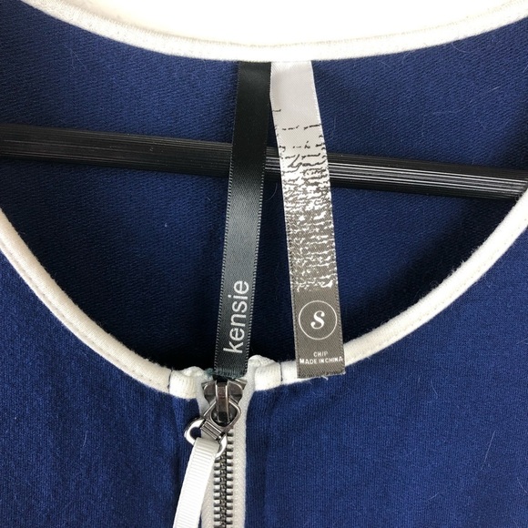 Kensie Womens Dress, Navy Blue Size Small - Picture 3 of 8